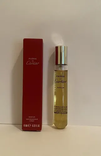 Perfume Hombre Cartier Pasha Parfum Perfumero Spray X 10ml - Imagen 3