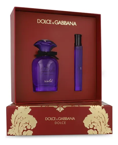 Eau De Toilette Dolce & Gabbana Violet Floral Frutal Set 2 Pzs 75 Ml - Imagen 2