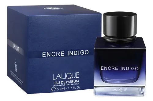 Lalique Encre Indigo Edp 50 Ml Perfume Oriental Para Hombre, Francia